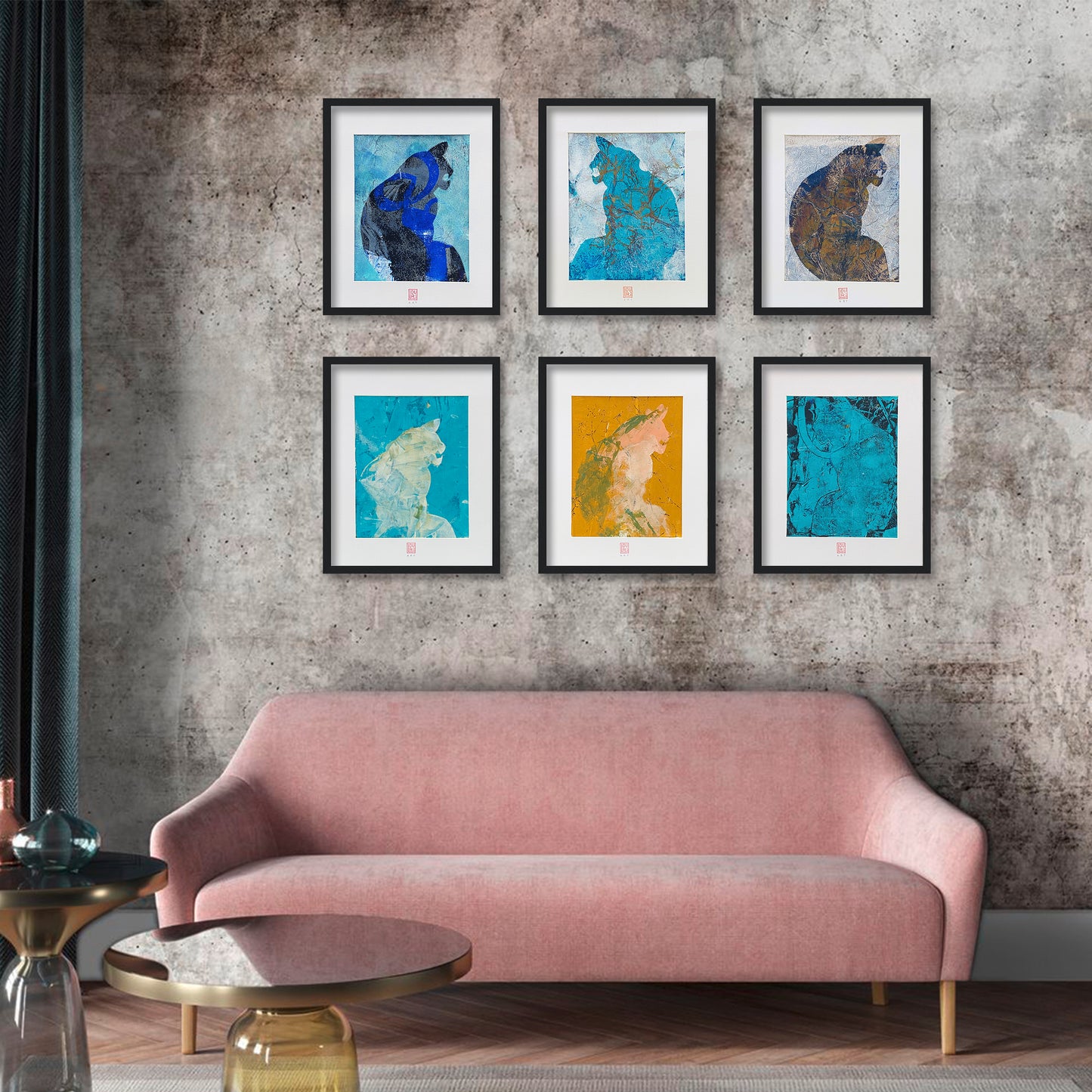 DIE SPHINX 1 (Monotypie)